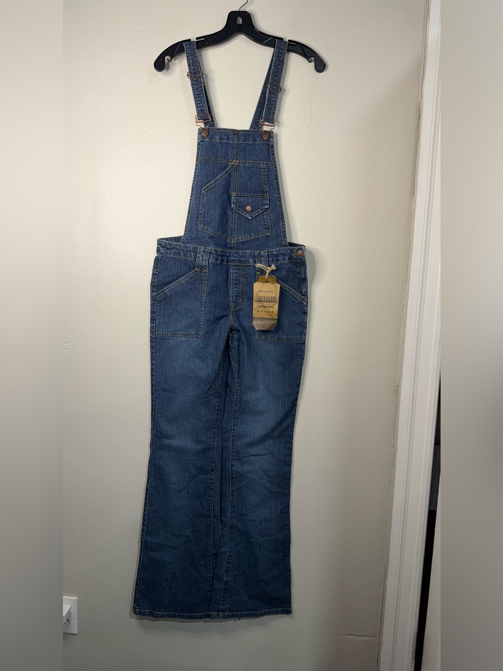Vintage Stephen Hardy Squeeze Denim Blue Women's Overalls - Classic Bib
